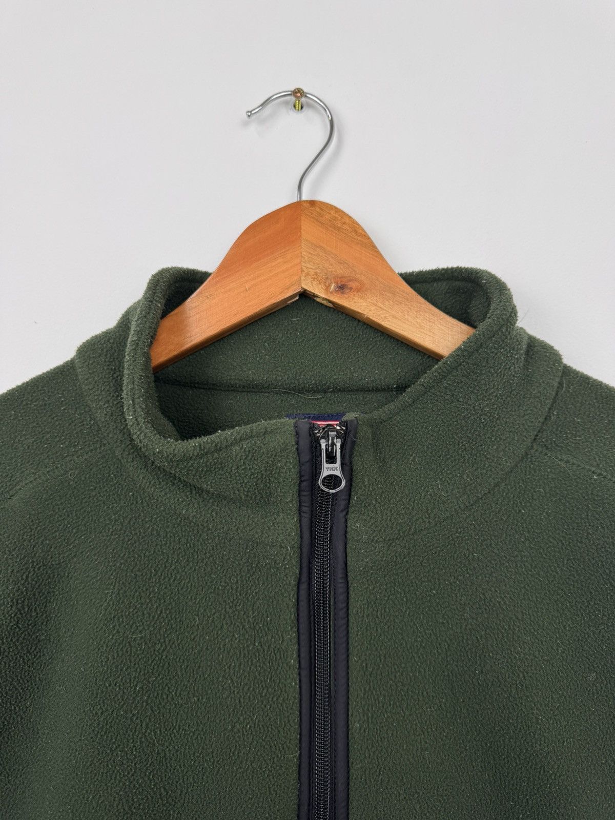 Chaps Ralph Lauren Chaps Ralph Lauren Men Fleece Zip Jacket Khaki Size L Size US L / EU 52-54 / 3 - 3 Thumbnail