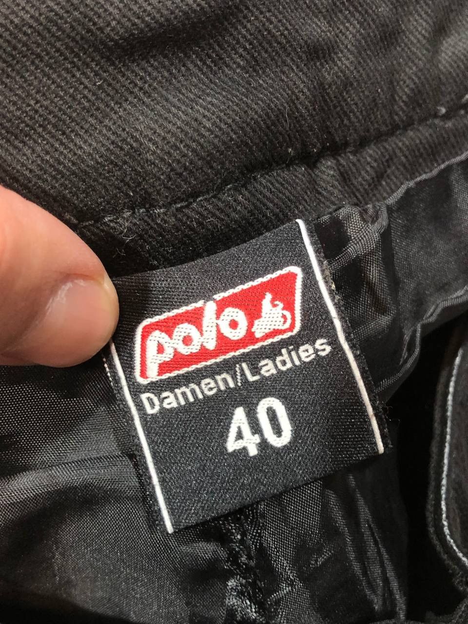 Vintage Polo Racing Moto Biker Leather Pants Vintage Size US 32 / EU 48 - 11 Thumbnail