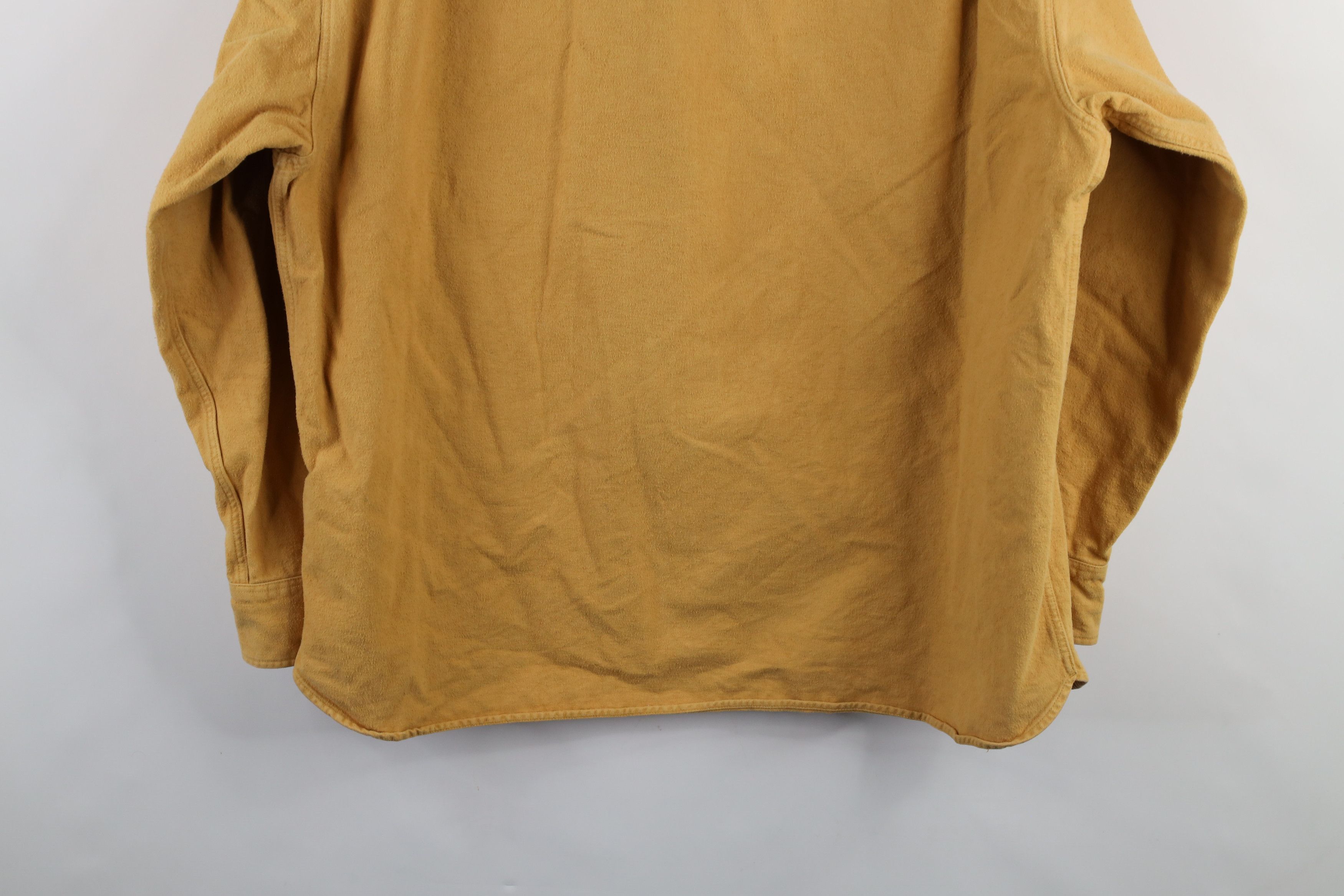 Cabelas × Vintage Vintage 90s Cabelas Soft Heavy Chamois Cloth Button Shirt Size US XL / EU 56 / 4 - 10 Thumbnail