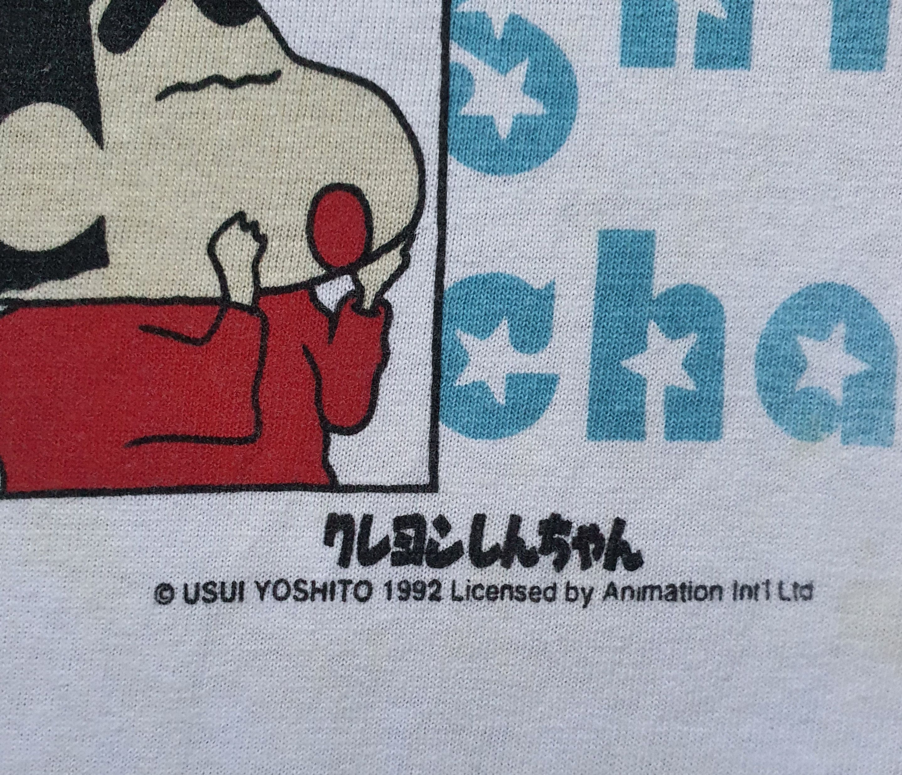 Anime 1992 Crayon Shin-chan Womens T shirt size Medium Size M / US 6-8 / IT 42-44 - 8 Thumbnail