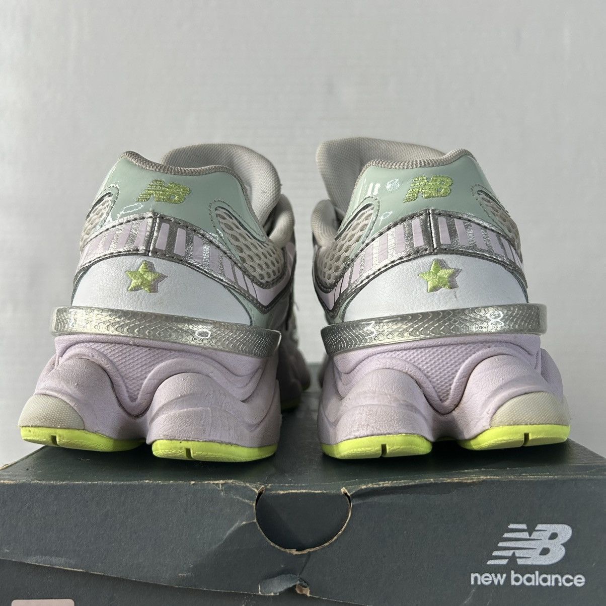 New Balance New Balance 9060 White Taro Sneakers Size M6.5/W8 Size US 8 / IT 38 - 3 Thumbnail