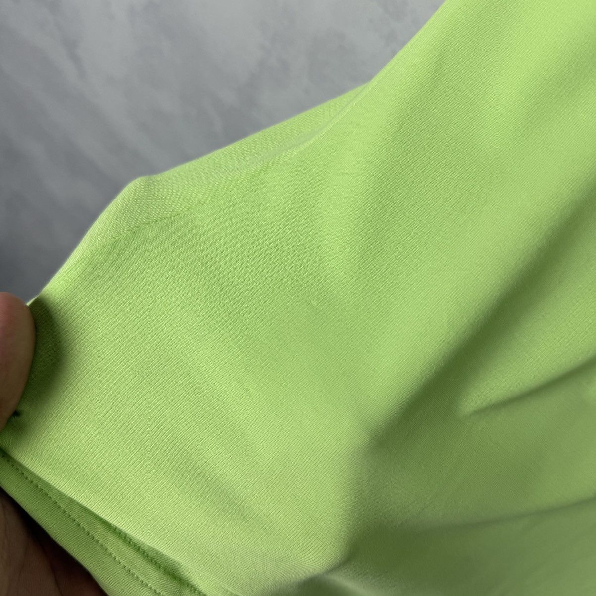 Versace × Versace Jeans Couture Versace Jeans Couture Women’s Nylon Acid Green Tank Top Size L / US 10 / IT 46 - 14 Thumbnail