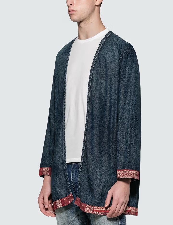 Sophnet. Sophnet. Ss19 patchwork paisley denim long kimono cardigan Size US L / EU 52-54 / 3 - 1 Thumbnail