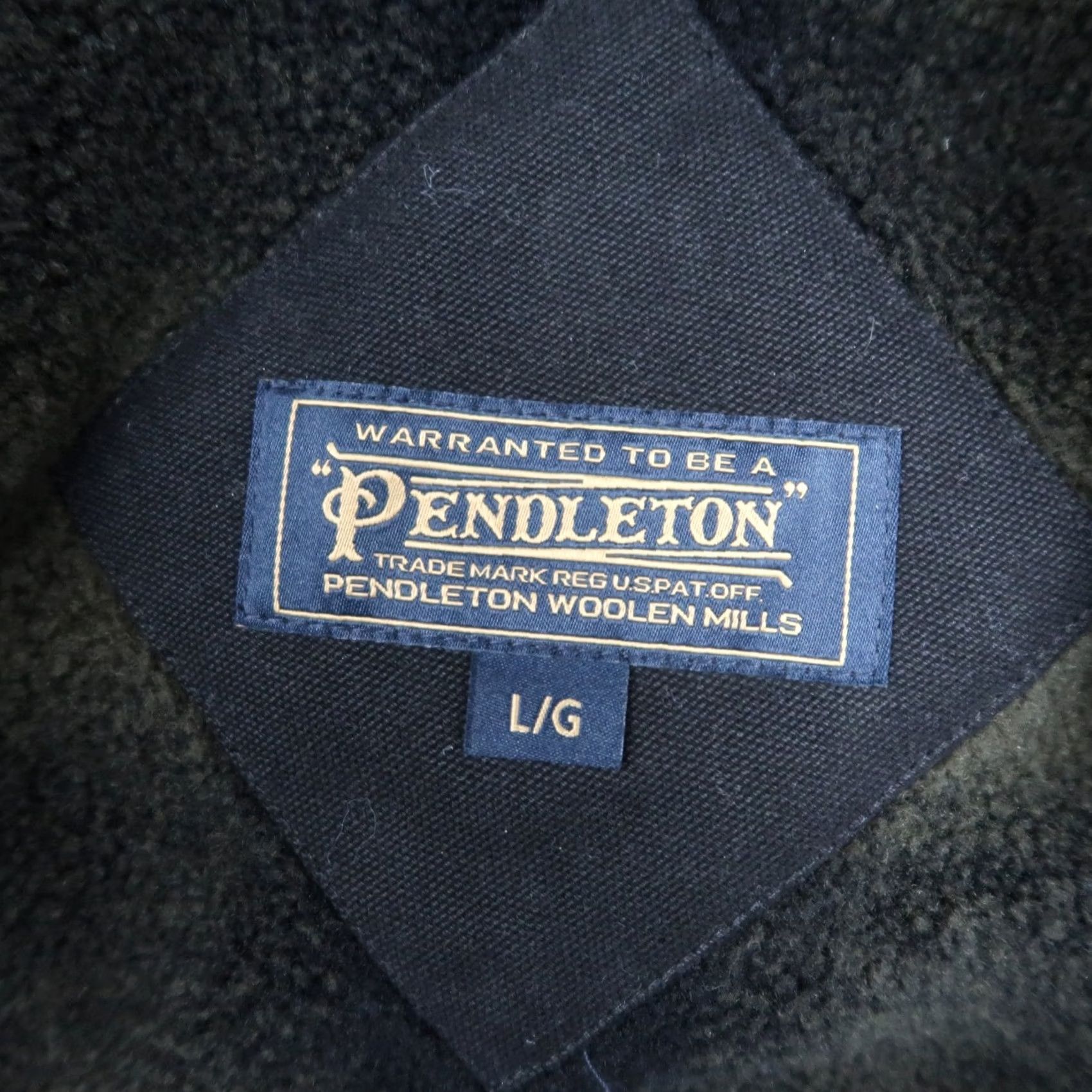 Pendleton Pendleton Hooded Timber Cruiser Jacket Black Canvas Outdoor Mens L Large Size US L / EU 52-54 / 3 - 5 Thumbnail