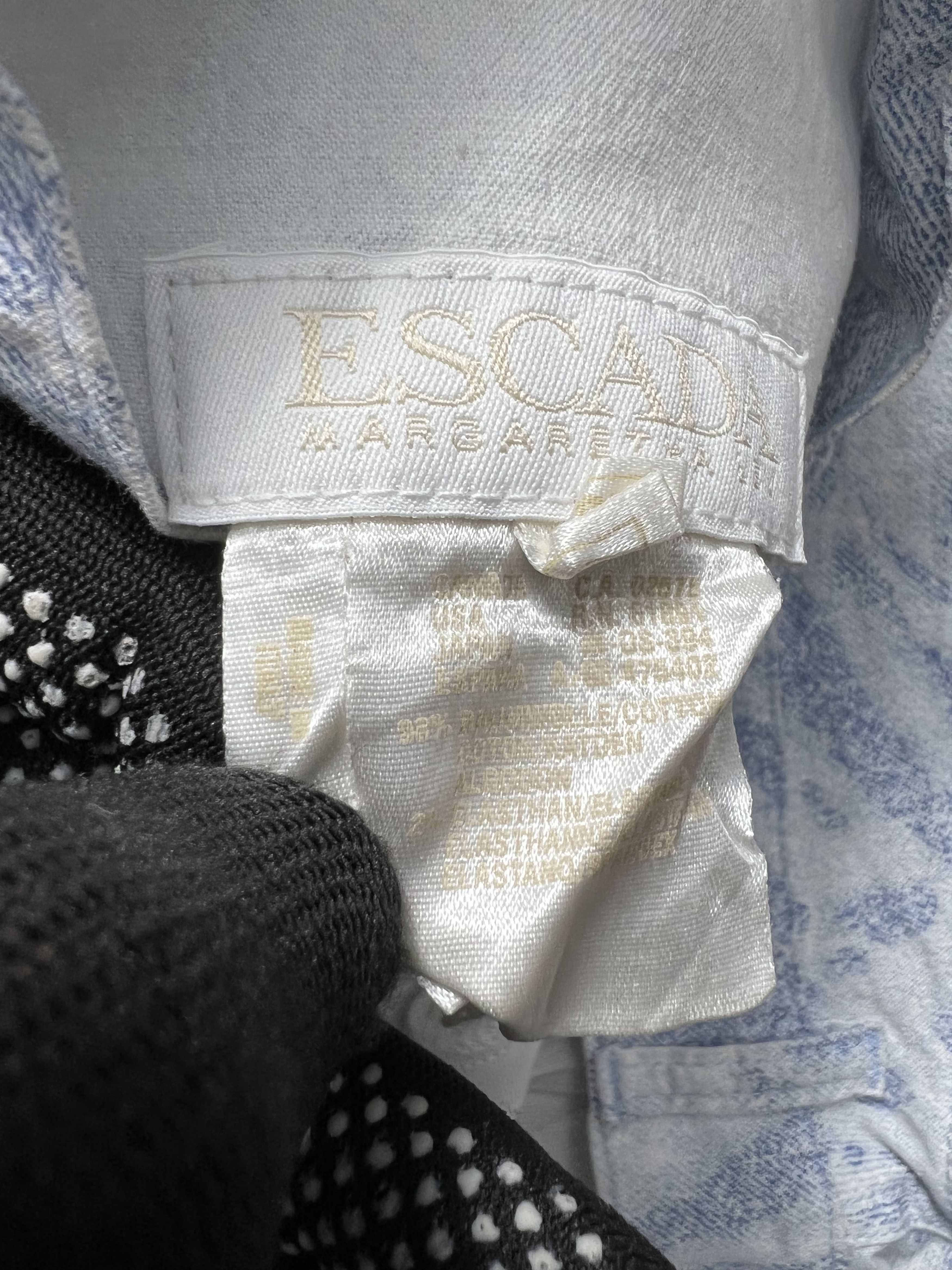 Escada ESCADA Blue Wash Striped Denim GTMPT372 Size 30" / US 8 / IT 44 - 7 Thumbnail