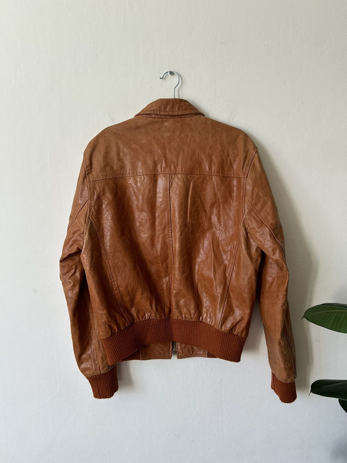 Other Leather Jacket PVC Polyester y2k Distressed Heavy M Size US M / EU 48-50 / 2 - 7 Thumbnail