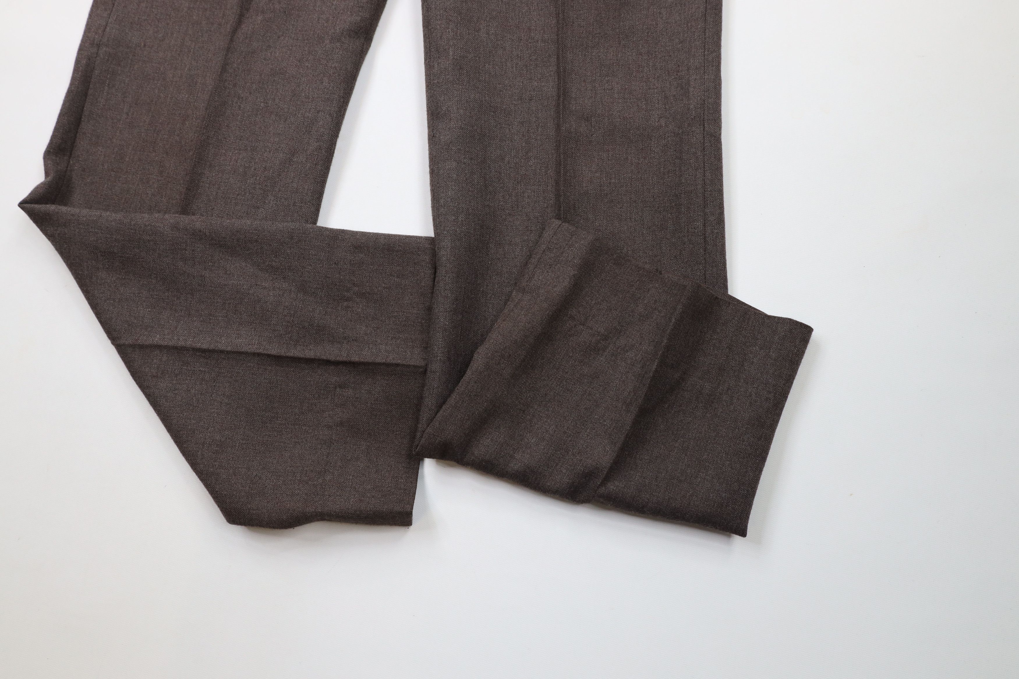 Vintage Vintage 70s Streetwear Flared Wide Leg Chino Pants Brown USA Size US 32 / EU 48 - 5 Thumbnail