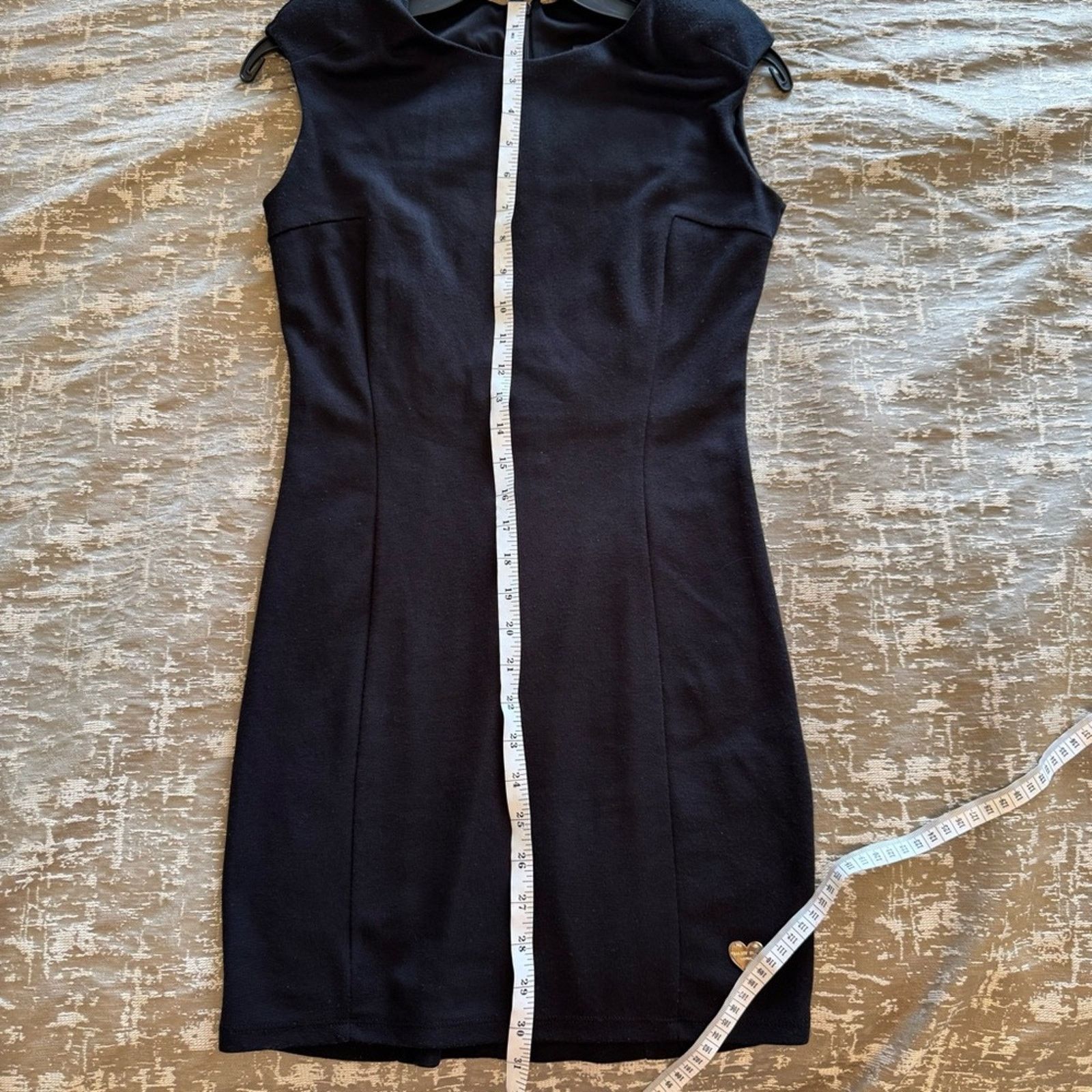 Philipp Plein Black Mini Dress, Size S