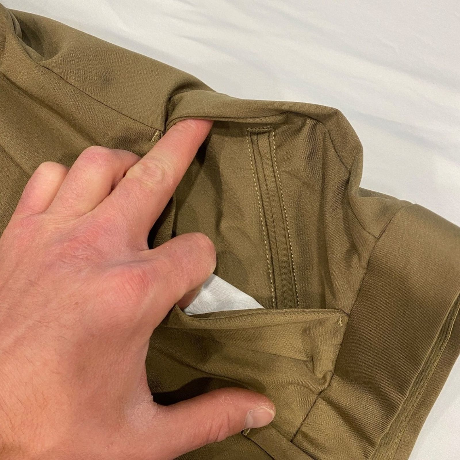 Quince Quince Men's Khaki Chino Pants - 36x32 Size US 36 / EU 52 - 10 Thumbnail