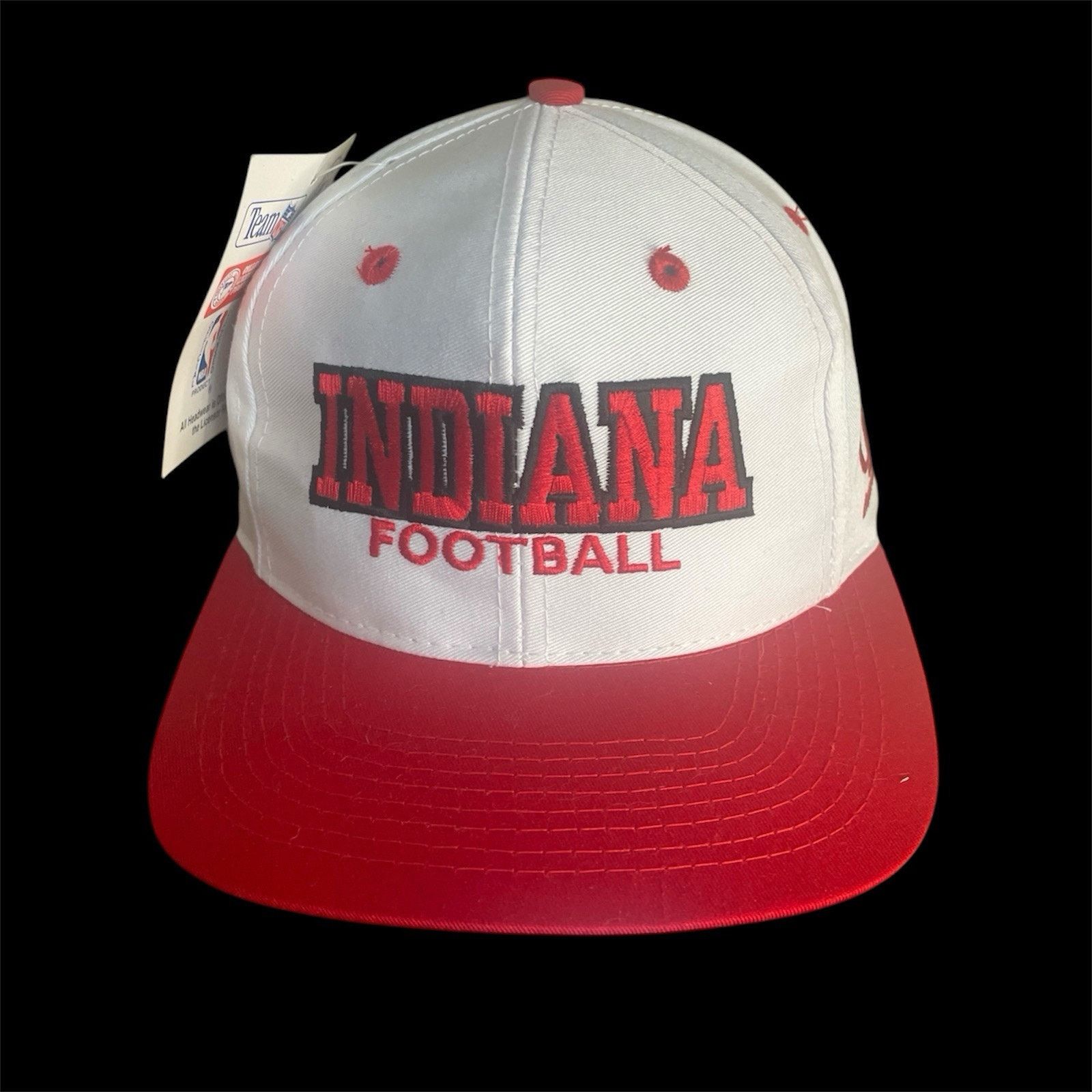Logo Athletic VINTAGE NWT Indiana University Football Logo Athletic Hat Size ONE SIZE - 1 Thumbnail