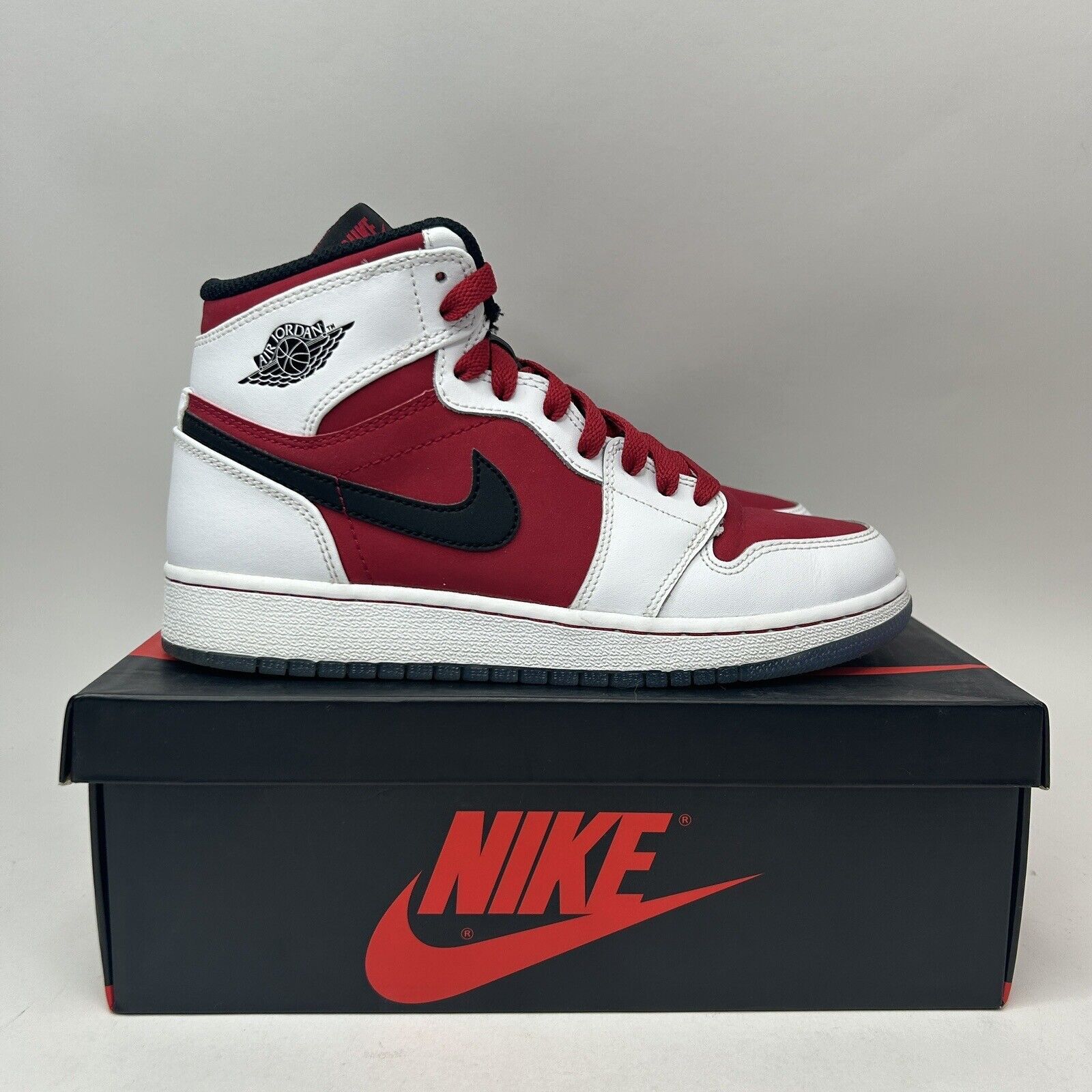 Nike Nike Shoes Air Jordan Retro 1 High OG BG “Carmine/Red White” Size US 6.5 / IT 36.5 - 5 Thumbnail