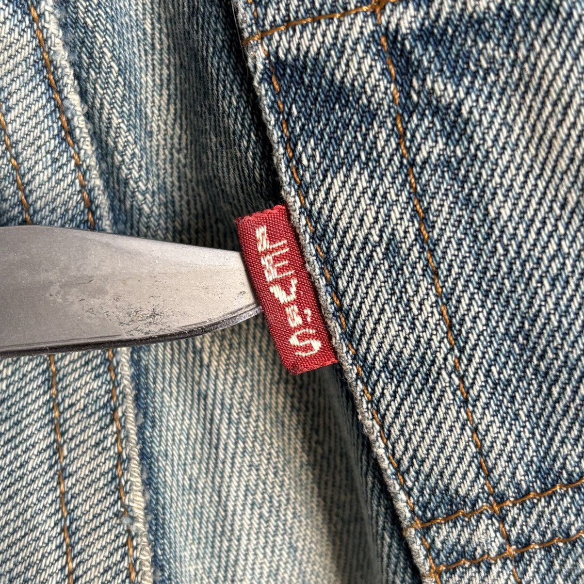 Levi's Vintage Clothing Levi’s LVC Light Blue Big E Repaired Jeans Size 30 Size US 30 / EU 46 - 7 Thumbnail