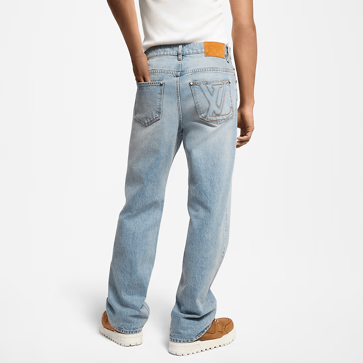 Louis Vuitton Skate Fit Denim Trousers Size US 34 / EU 50 - 4 Thumbnail
