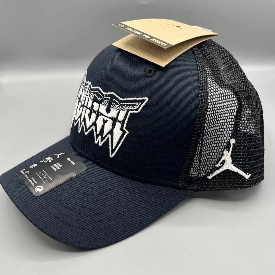 Jordan Brand Air Jordan Flight Trucker Hat Men M-L Jumpman Snap Back Cap Size ONE SIZE - 8 Thumbnail