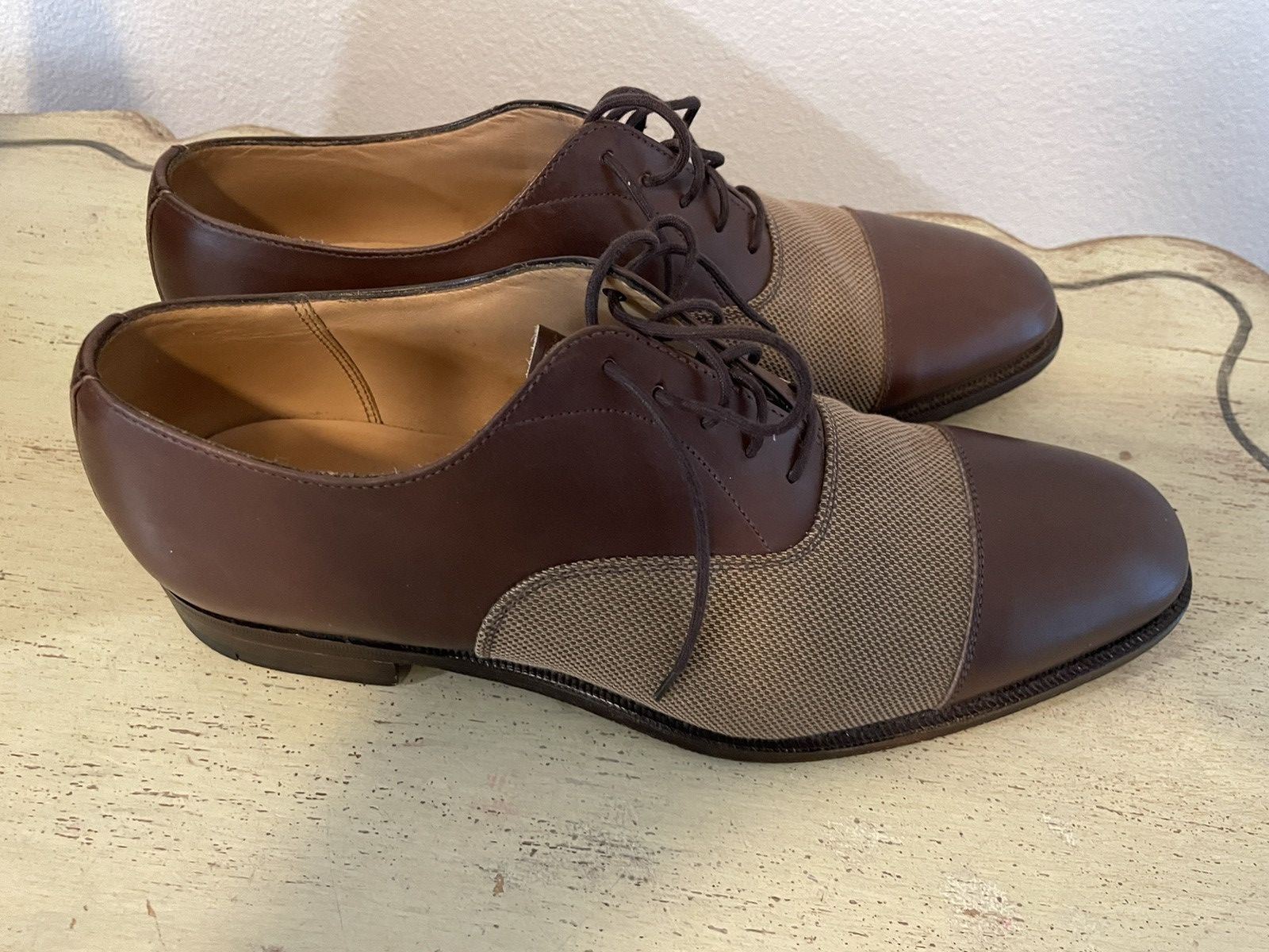Brooks Brothers × Peal And Co Textured Cap Toe Oxford Size US 9 / EU 42 - 5 Thumbnail