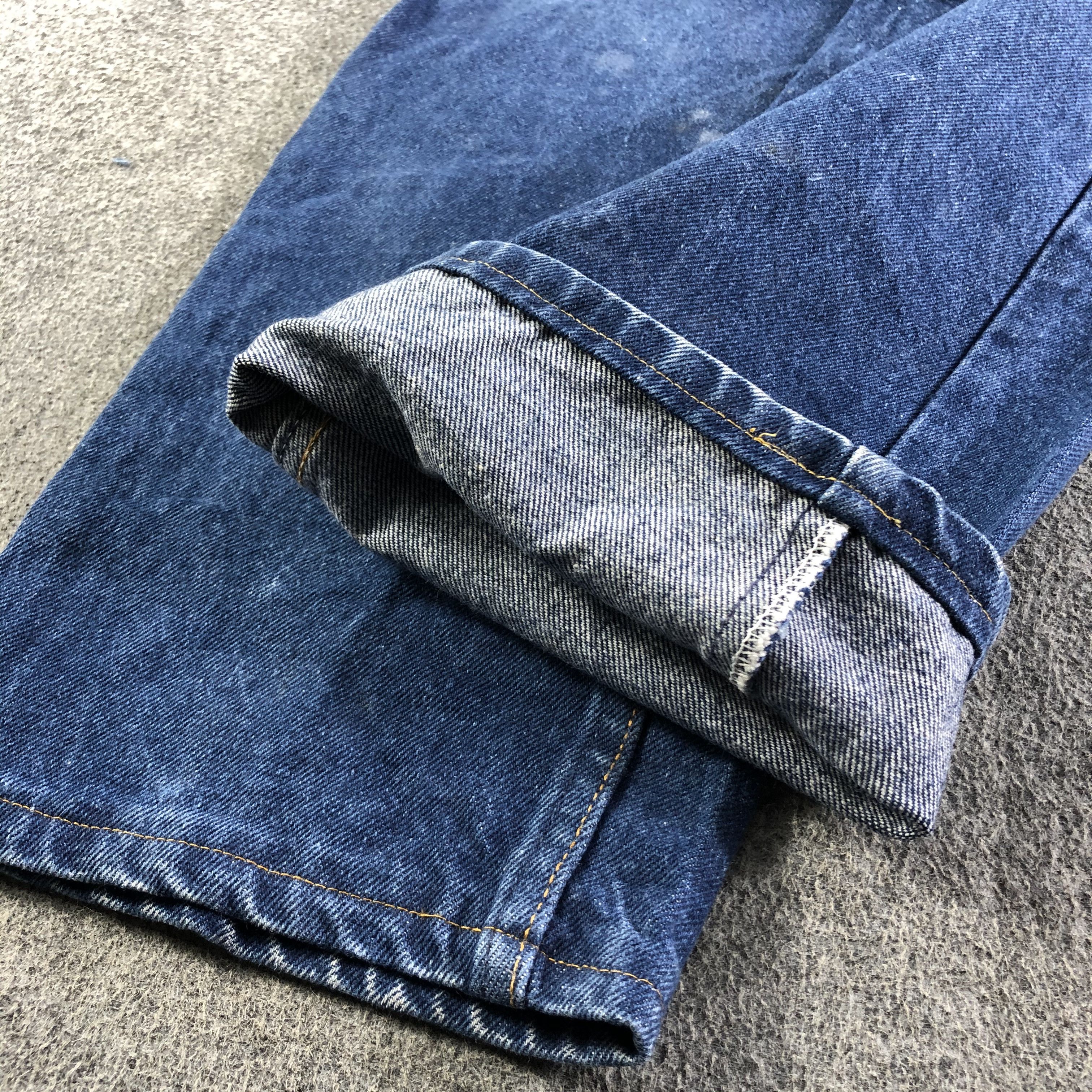Levi's Vintage Blue Wash Levis 505 Jeans-J3494 Size US 37 - 6 Thumbnail
