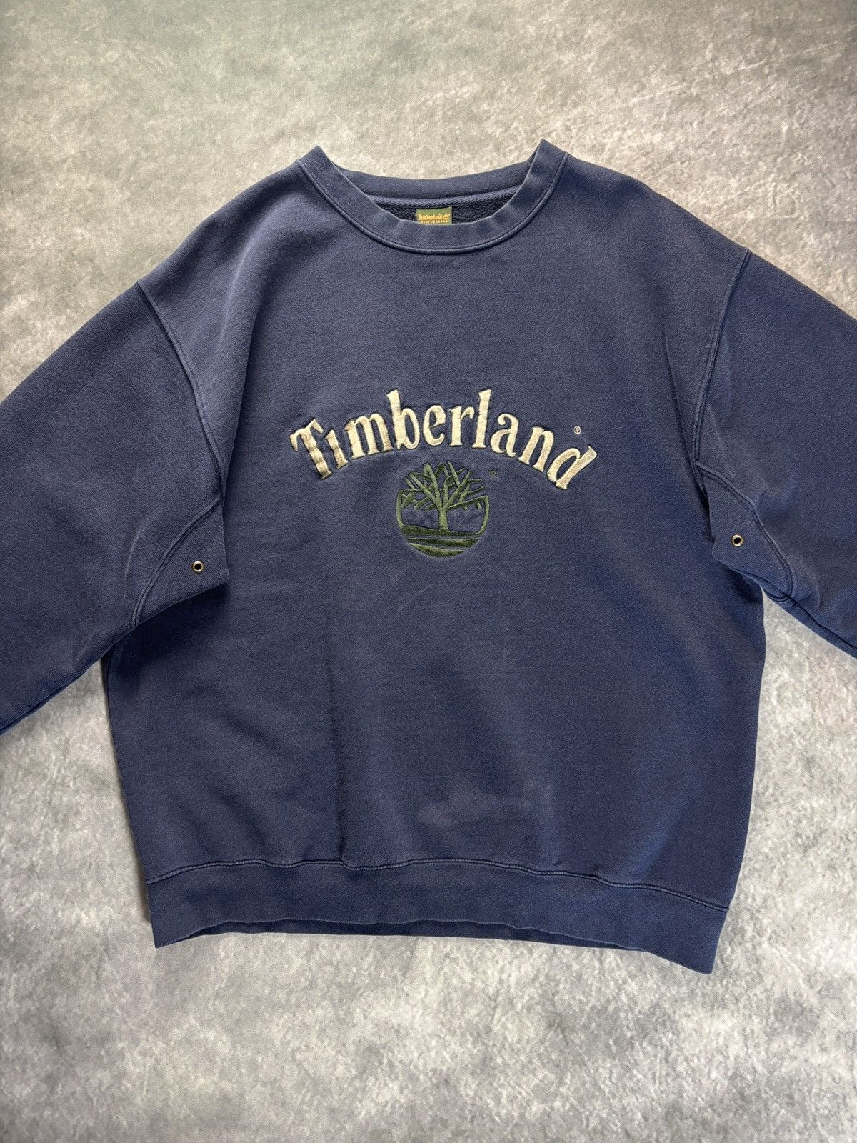 Timberland Vintage Timberland Sweatshirt 90s Crewneck Pullover Sweater Size US L / EU 52-54 / 3 - 6 Thumbnail