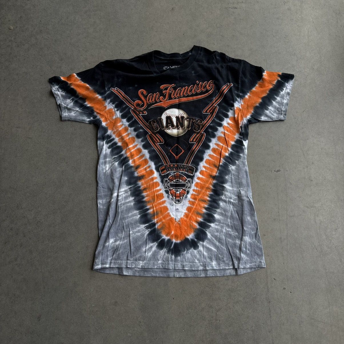 Liquid Blue × MLB × Vintage Vintage San Francisco Giants Large Orange Tie Dye MLB RARE Size US L / EU 52-54 / 3 - 5 Thumbnail