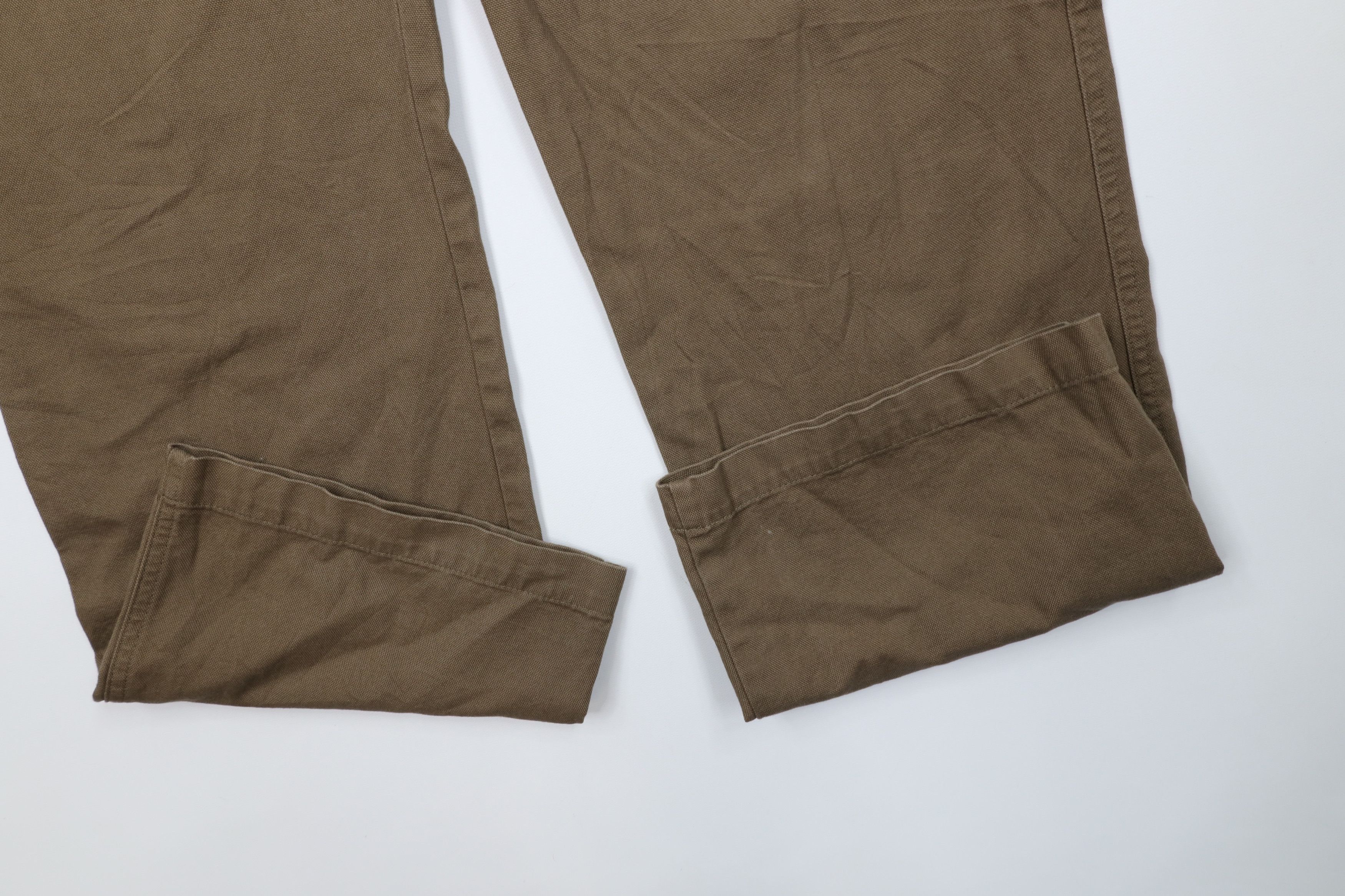 Patagonia Vintage Patagonia Faded Organic Cotton Wide Leg Pants Brown Size US 32 / EU 48 - 6 Thumbnail