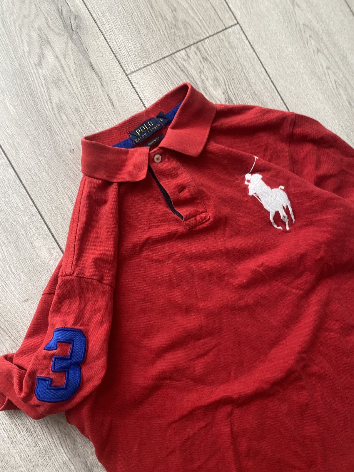 Polo Ralph Lauren × Vintage Vintage Polo Ralph Lauren New York #3 multicolour rugby shir Size US L / EU 52-54 / 3 - 4 Thumbnail