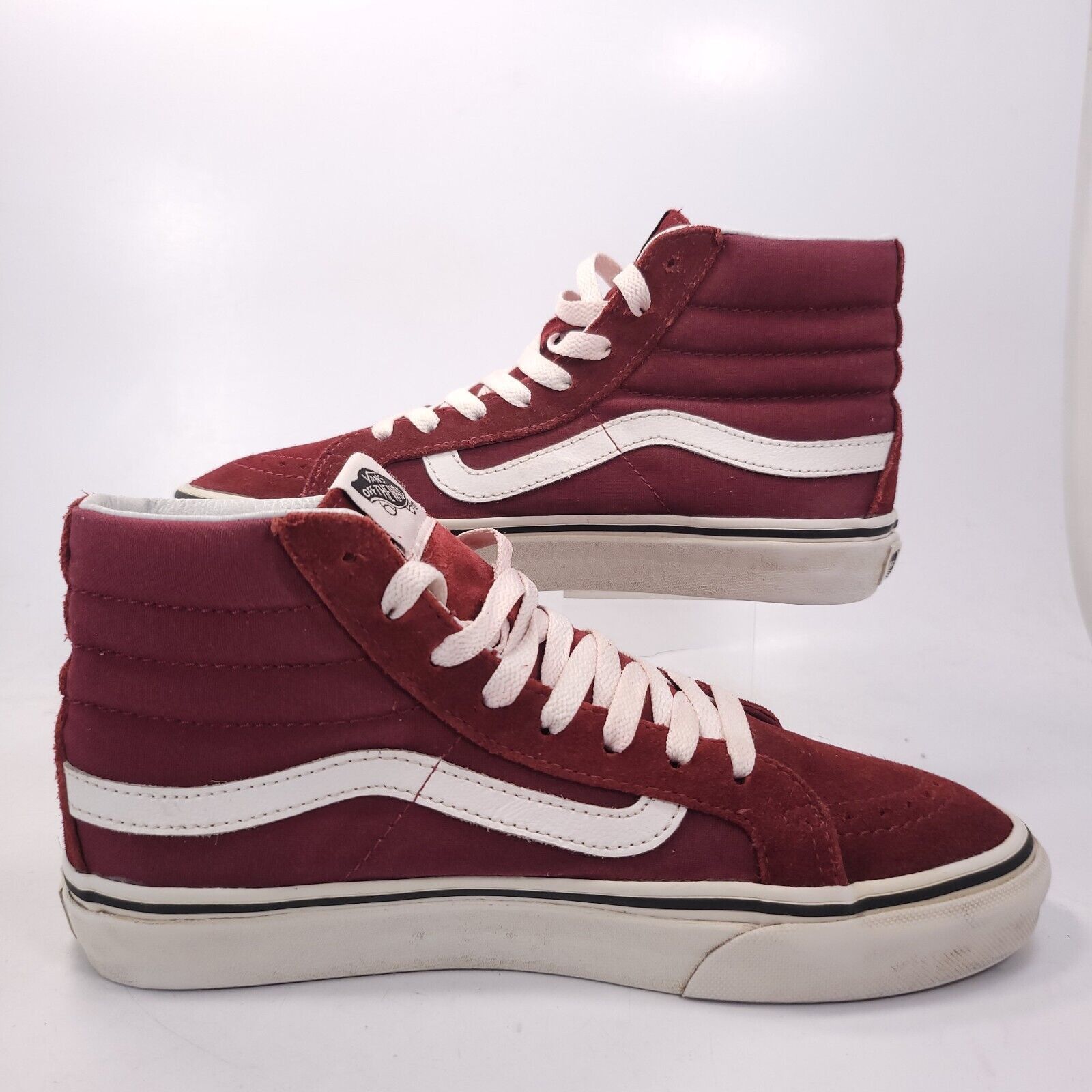 Vans Vans Off the Wall Old Skool Shoe Womens Size 6.5 721277 Red Size US 6.5 / IT 36.5 - 6 Thumbnail