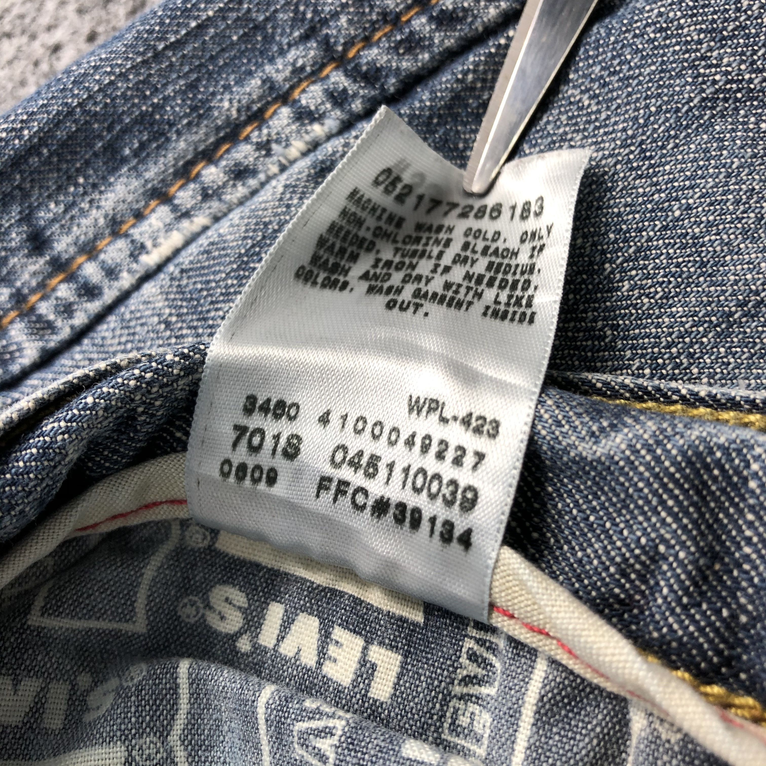 Levi's × Vintage Vintage Levis 505 Skinny Jeans-JM1270 Size US 33 - 11 Thumbnail