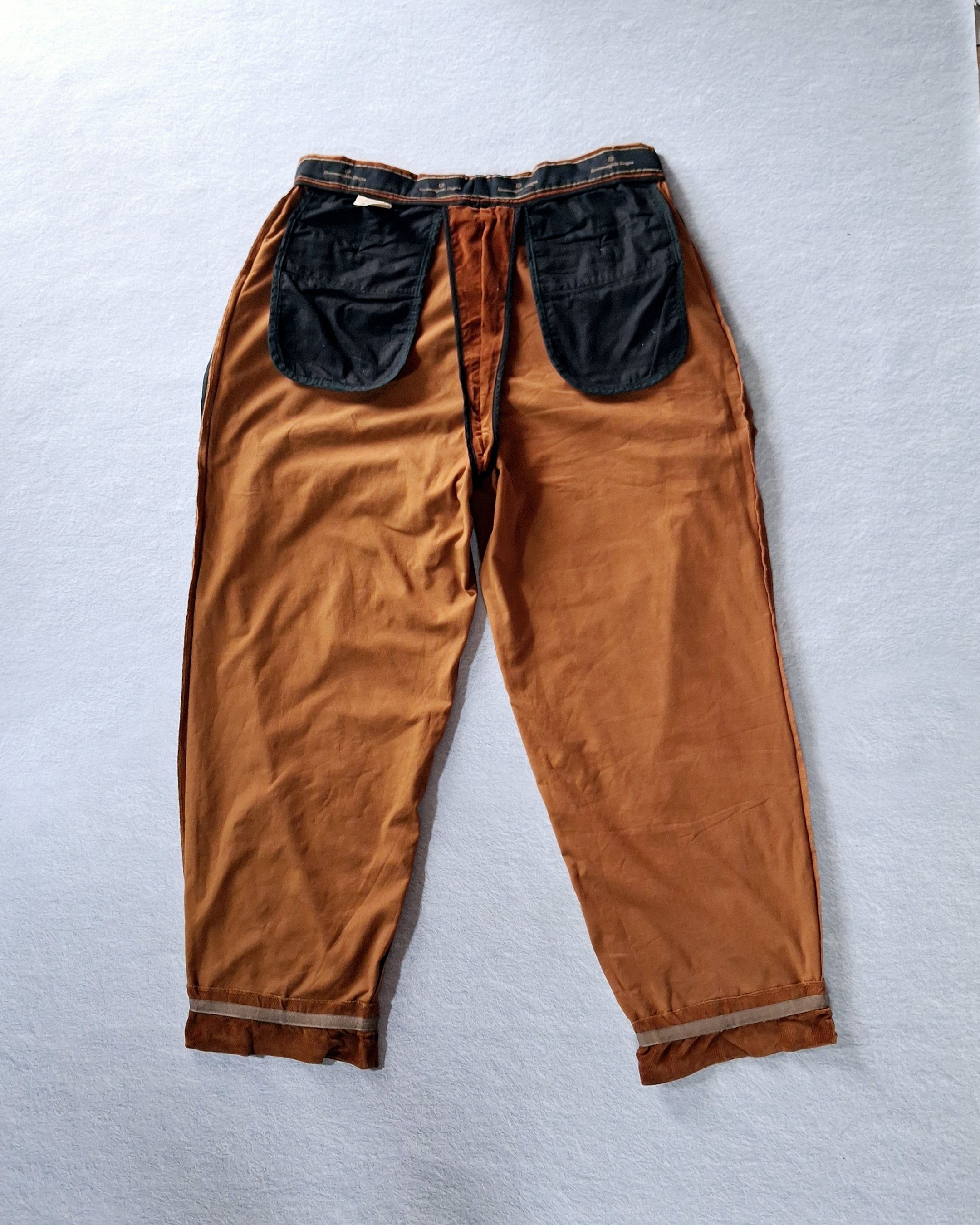 Ermenegildo Zegna ERMENEGILDO ZEGNA GOLDEN BROWN CORDUROY PANTS MADE IN ITALY Size US 37 - 15 Thumbnail