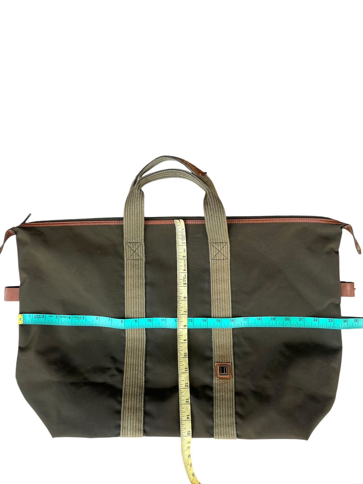 Alfred Dunhill RARE!!! Vintage 70s Dunhill Military Style Huge Tote Bag Size ONE SIZE - 3 Thumbnail