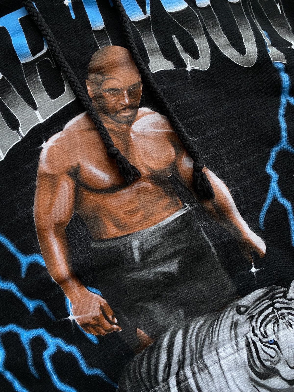 Designer × Market Mike Tyson Chinatown Market Black Hoodie Full Print Size M Size US M / EU 48-50 / 2 - 10 Thumbnail