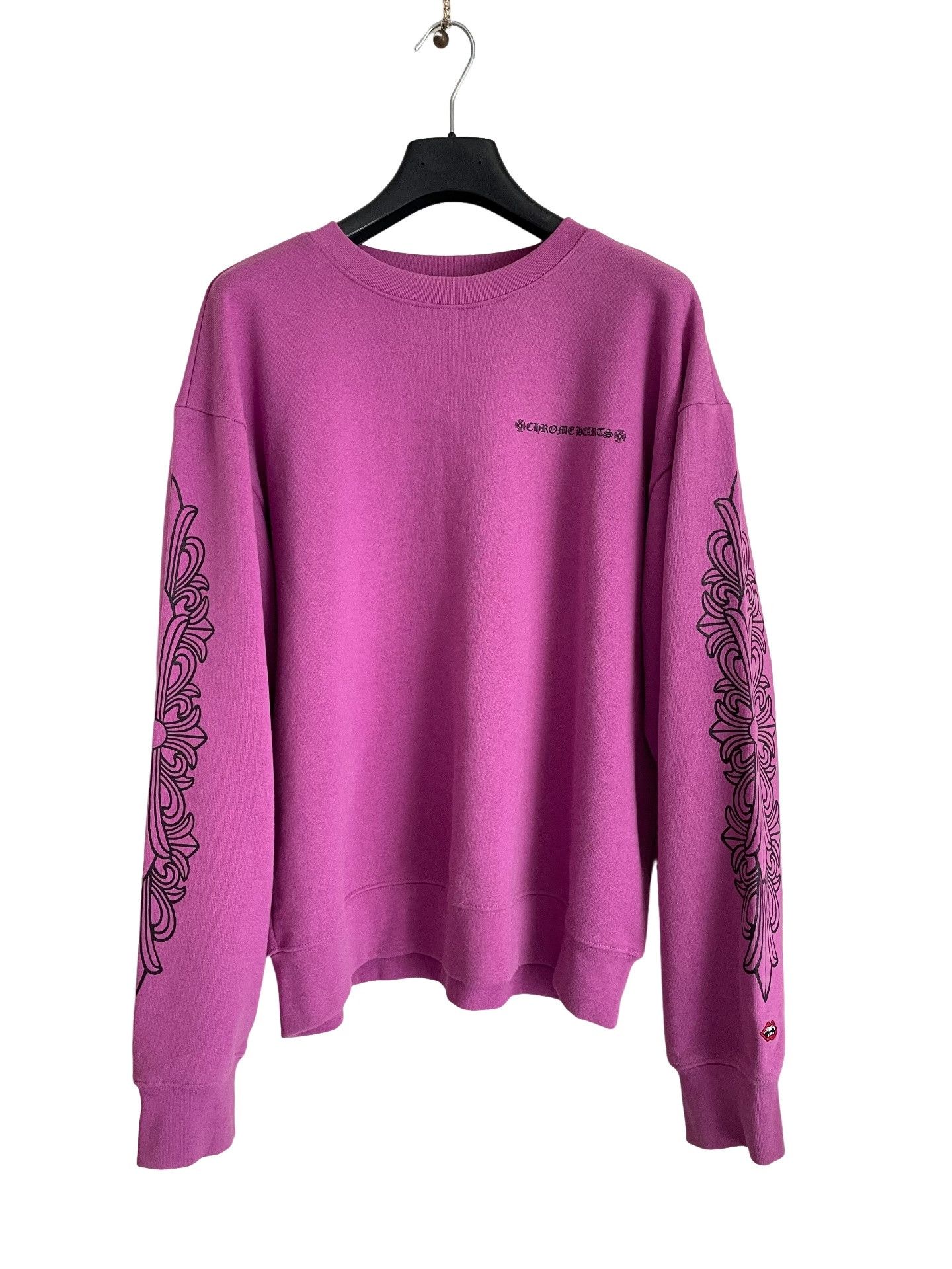 Chrome Hearts Chrome Hearts Purple Spider Web Sweatshirt US L Size US L / EU 52-54 / 3 - 1 Thumbnail