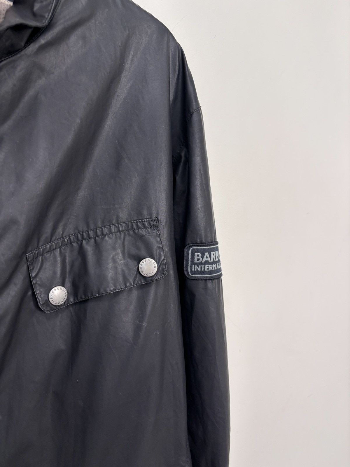 Barbour Barbour International Men’s Norton Black Jacket Coat Size US XXL / EU 58 / 5 - 6 Thumbnail