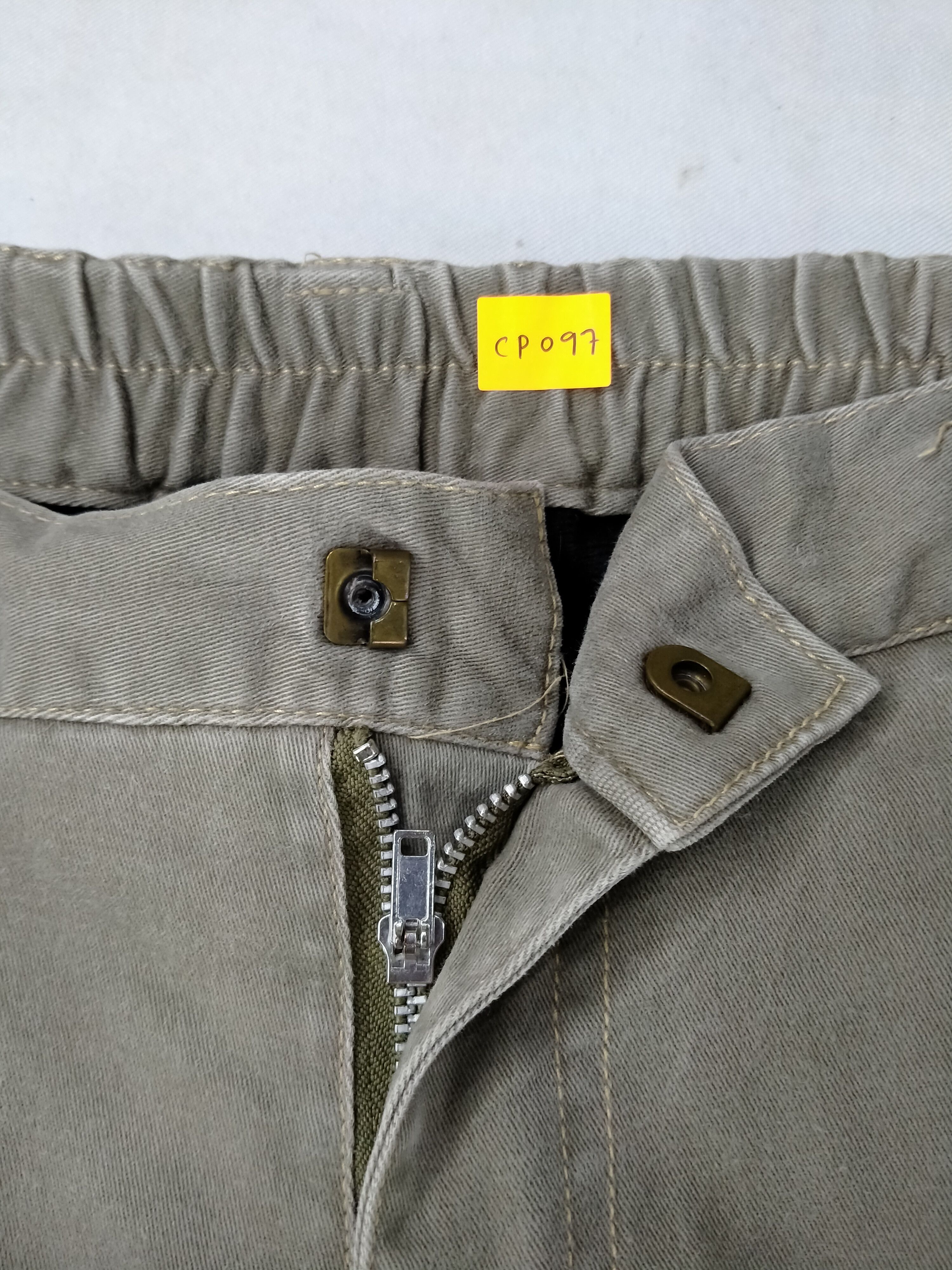 Japanese Brand Elastic/Drawstring Japanese Brand Cargo Pants 30x27 CP097 Size US 30 / EU 46 - 6 Thumbnail