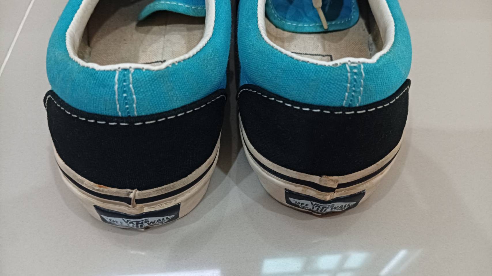 Vans VANS CANVAS TRAINERS SKATERS BLUE Size US 6.5 / EU 39-40 - 7 Thumbnail