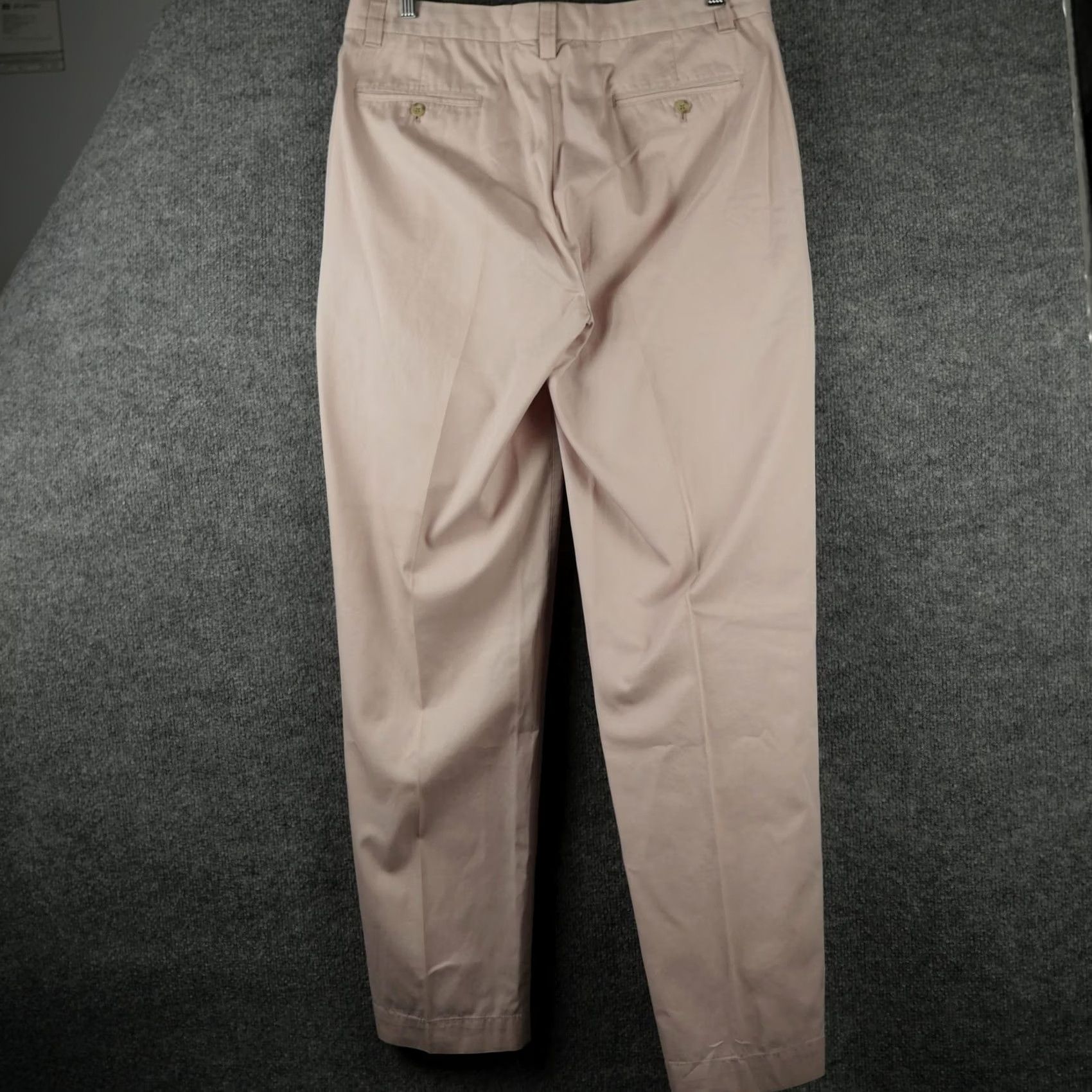 Polo Ralph Lauren Polo Ralph Lauren Pants Mens 33x32 Chino Straight Classic Fit Cotton Twill Pink Slant Pocket Flat Front Size US XS / EU 42 / 0 - 4 Thumbnail