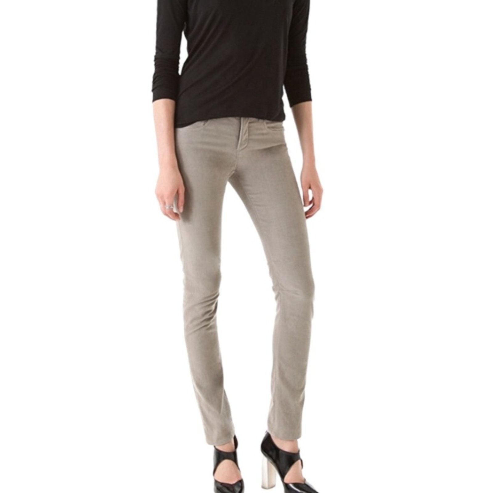 Helmut Lang Helmut Lang Moleskin Brown/Tan Pants | Size 24 Size 25" / US 0 / IT 36 - 7 Thumbnail