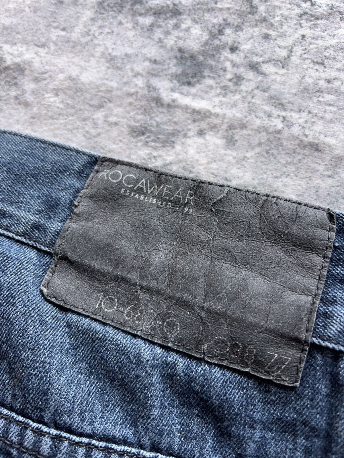 Rocawear × Vintage Y2K Rocawear Baggy Skater Denim Shorts Jorts Size US 36 / EU 52 - 4 Thumbnail