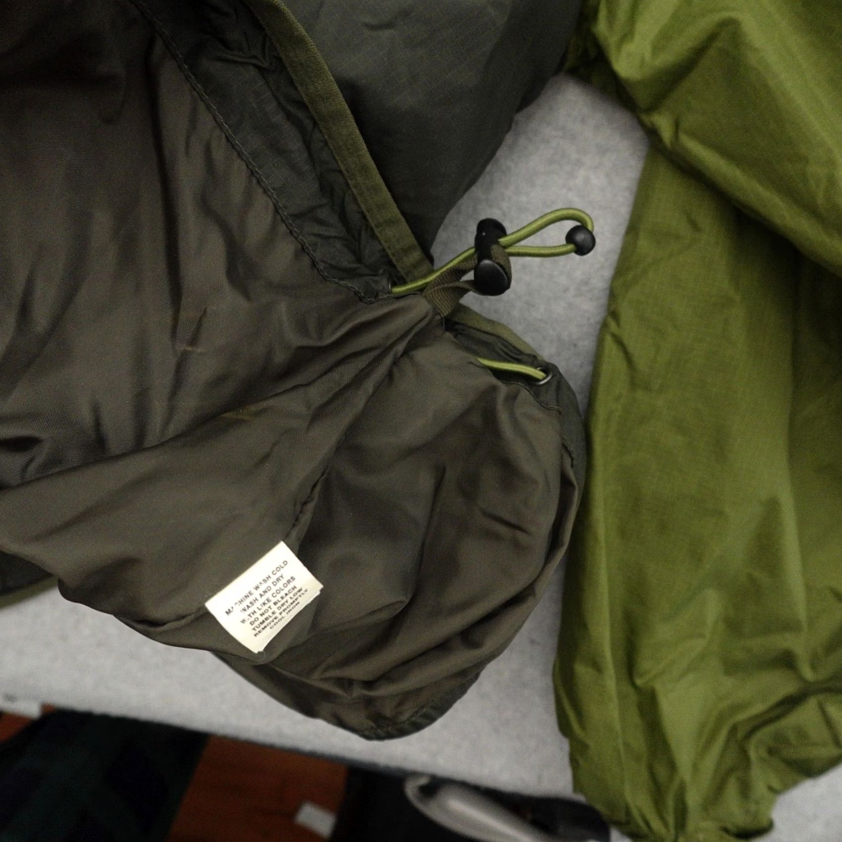 Gap GAP XL Olive Green Parachord Pullover Anorak Jacket Zipper Mens Size XL (26X30) Size US XL / EU 56 / 4 - 5 Thumbnail