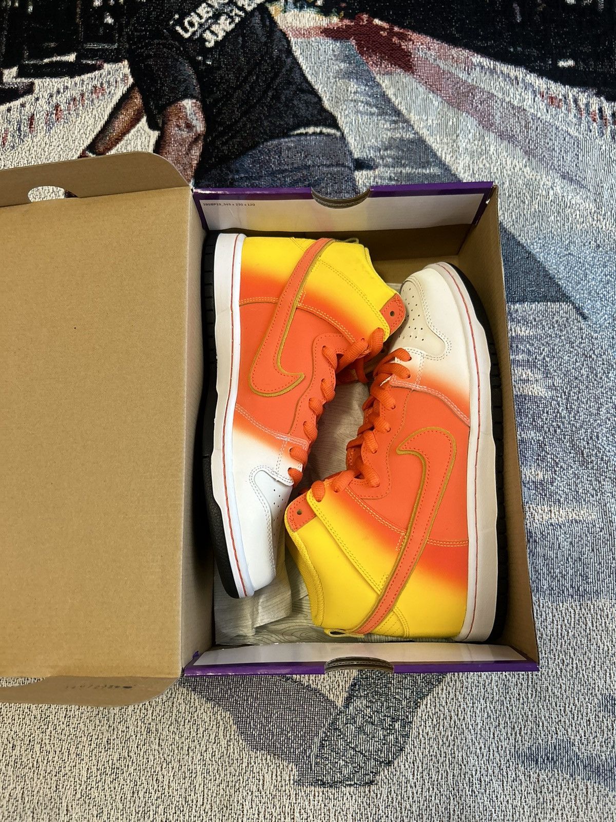 Nike Nike Dunk High Candy Corn Size US 11.5 / EU 44-45 - 1 Thumbnail