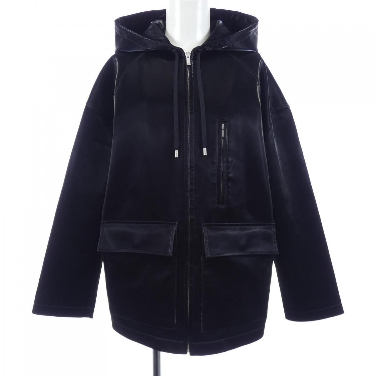 Yves Saint Laurent Yves Saint Laurent Saint Laurent Cotton Blouson Textile Outerwear 713327Y2F85 DUTY FREE for USA Size ONE SIZE - 1 Thumbnail