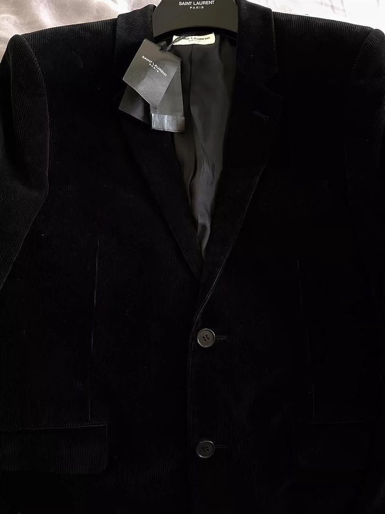 Saint Laurent Paris Saint Laurent Paris Saint Laurent Paris Corduroy suit jack Size US M / EU 48-50 / 2 - 2 Thumbnail