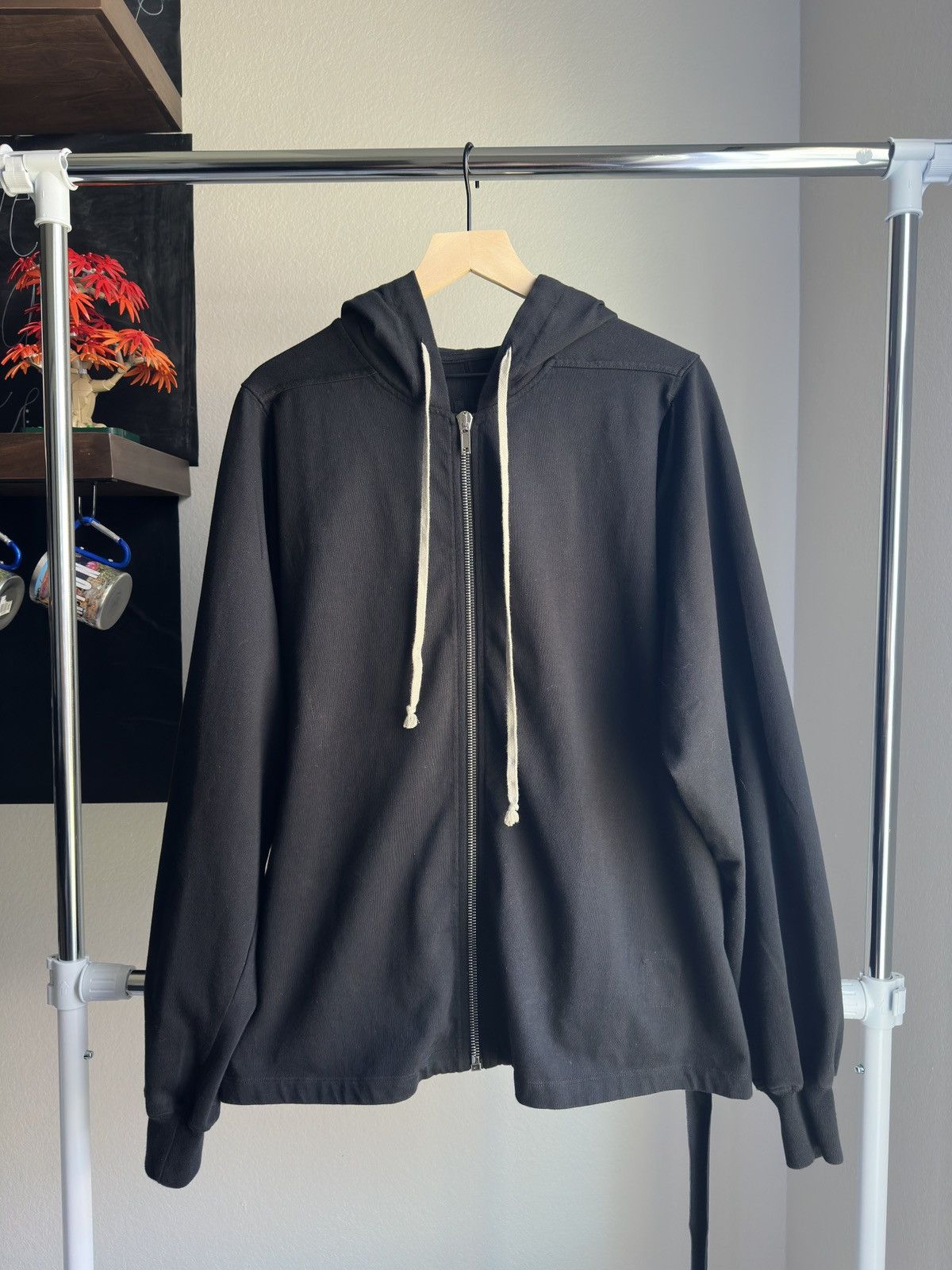Rick Owens Drkshdw Jumbo Cape Hoodie Black Size US L / EU 52-54 / 3 - 1 Thumbnail