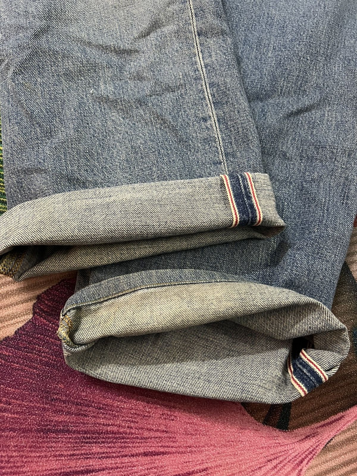 Edwin × If Six Was Nine × Japanese Brand VINTAGE EDWIN 505x SELVEDGE BAGGY JEANS Size US 31 - 11 Thumbnail