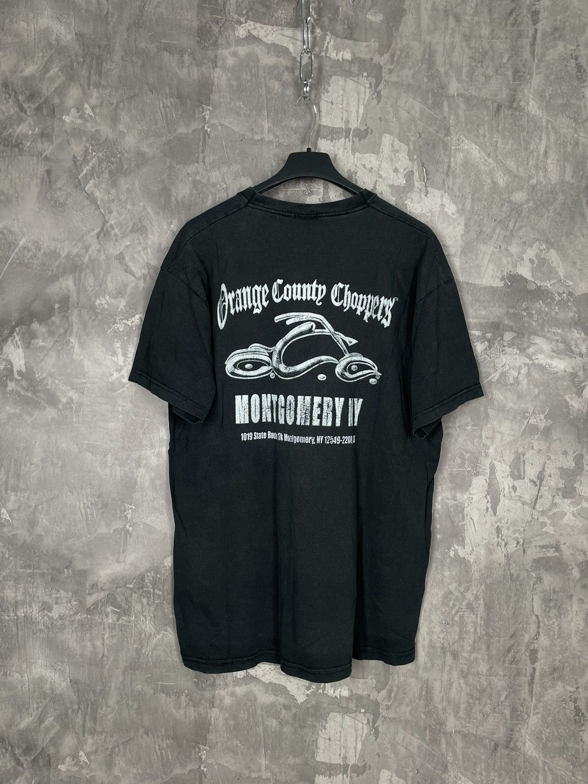 Band Tees × Vintage × West Coast Choppers Vintage Orange County Choppers T shirt Big Logo Center Logo Size US L / EU 52-54 / 3 - 1 Thumbnail