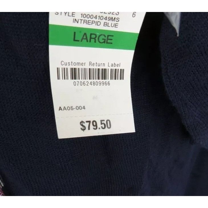 Charter Club Charter Club Women's Large Cardigan Sweater Blue NWT $79.50 Size L / US 10 / IT 46 - 3 Thumbnail