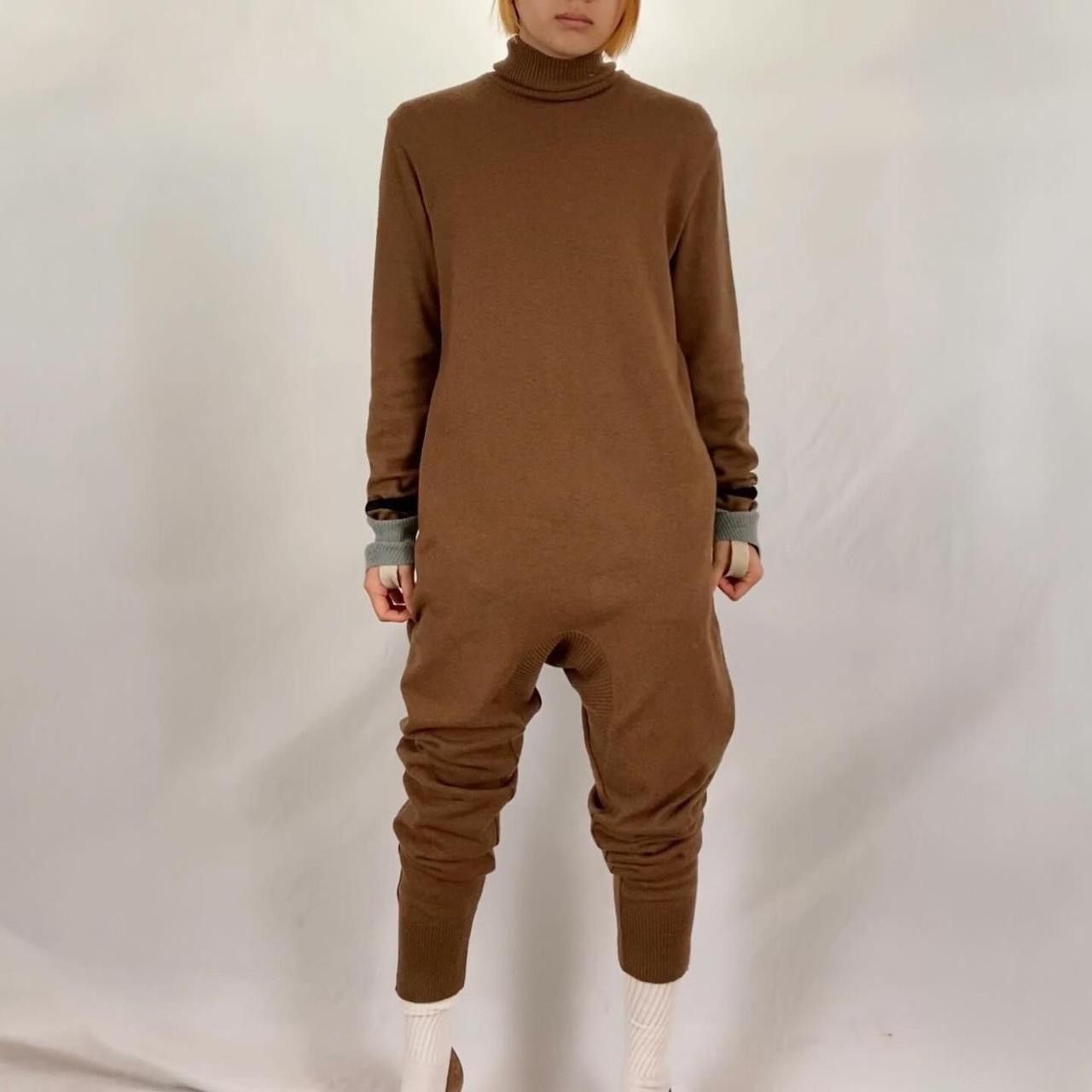 Undercover Undercover knit low-crotch full length jumpsuit Size M / US 6-8 / IT 42-44 - 3 Thumbnail