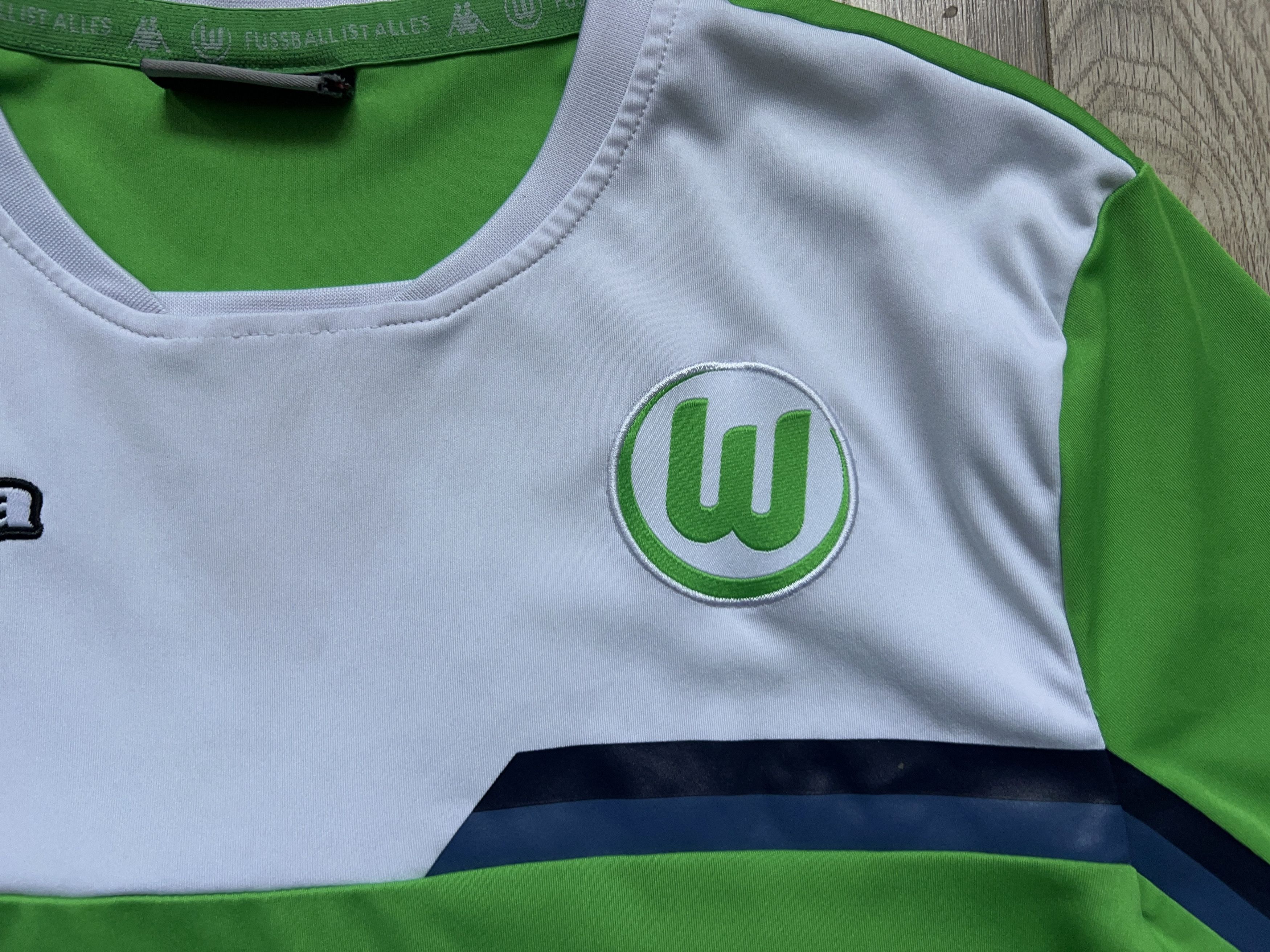 Kappa Kappa Vfl Wolfsburg Long Sleeve 2015 2016 Jersey Shirt Size US M / EU 48-50 / 2 - 5 Thumbnail