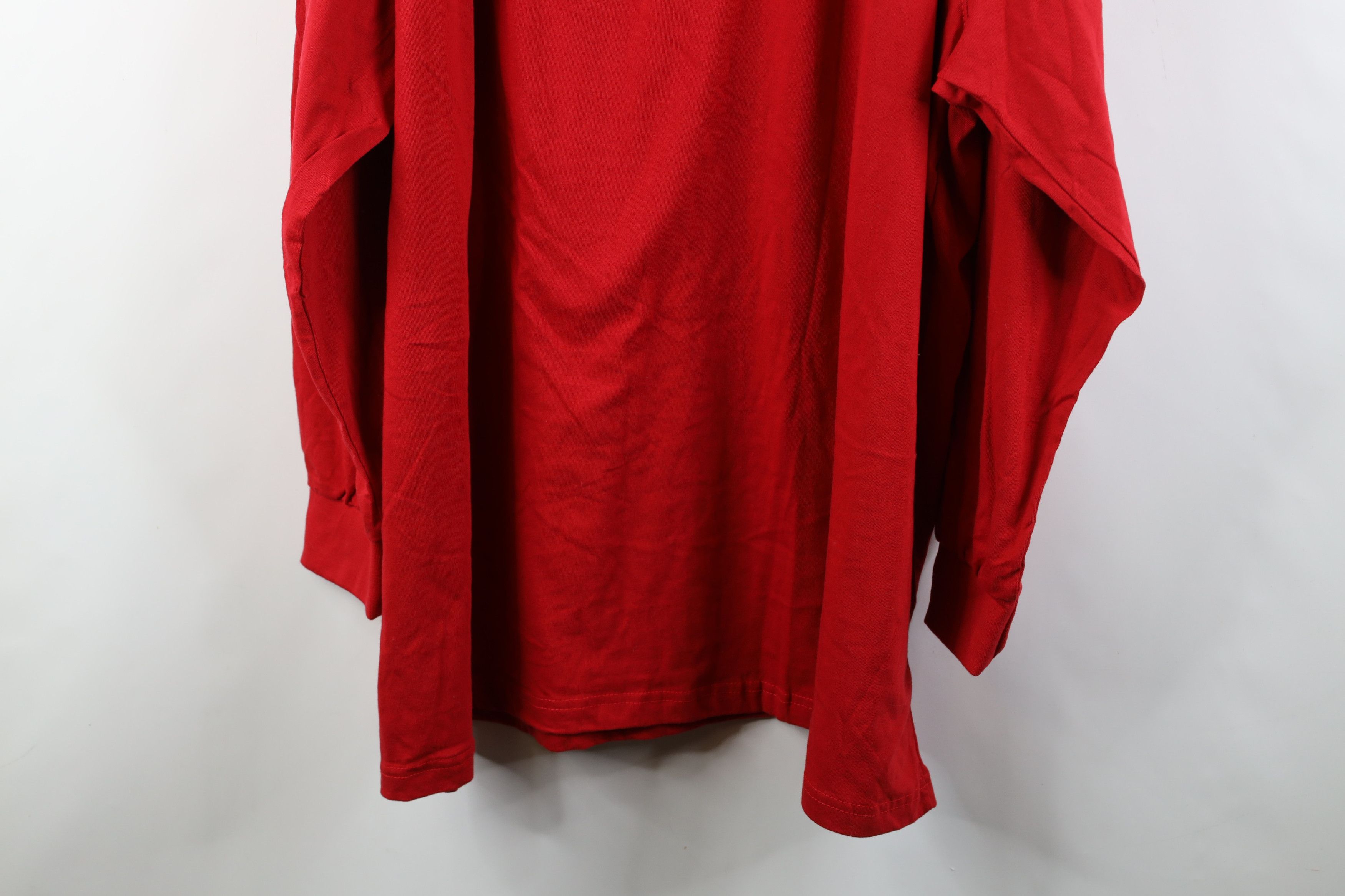 Majestic Deadstock Vintage Y2K Majestic Hockey Long Sleeve T-Shirt Size US XXL / EU 58 / 5 - 15 Thumbnail