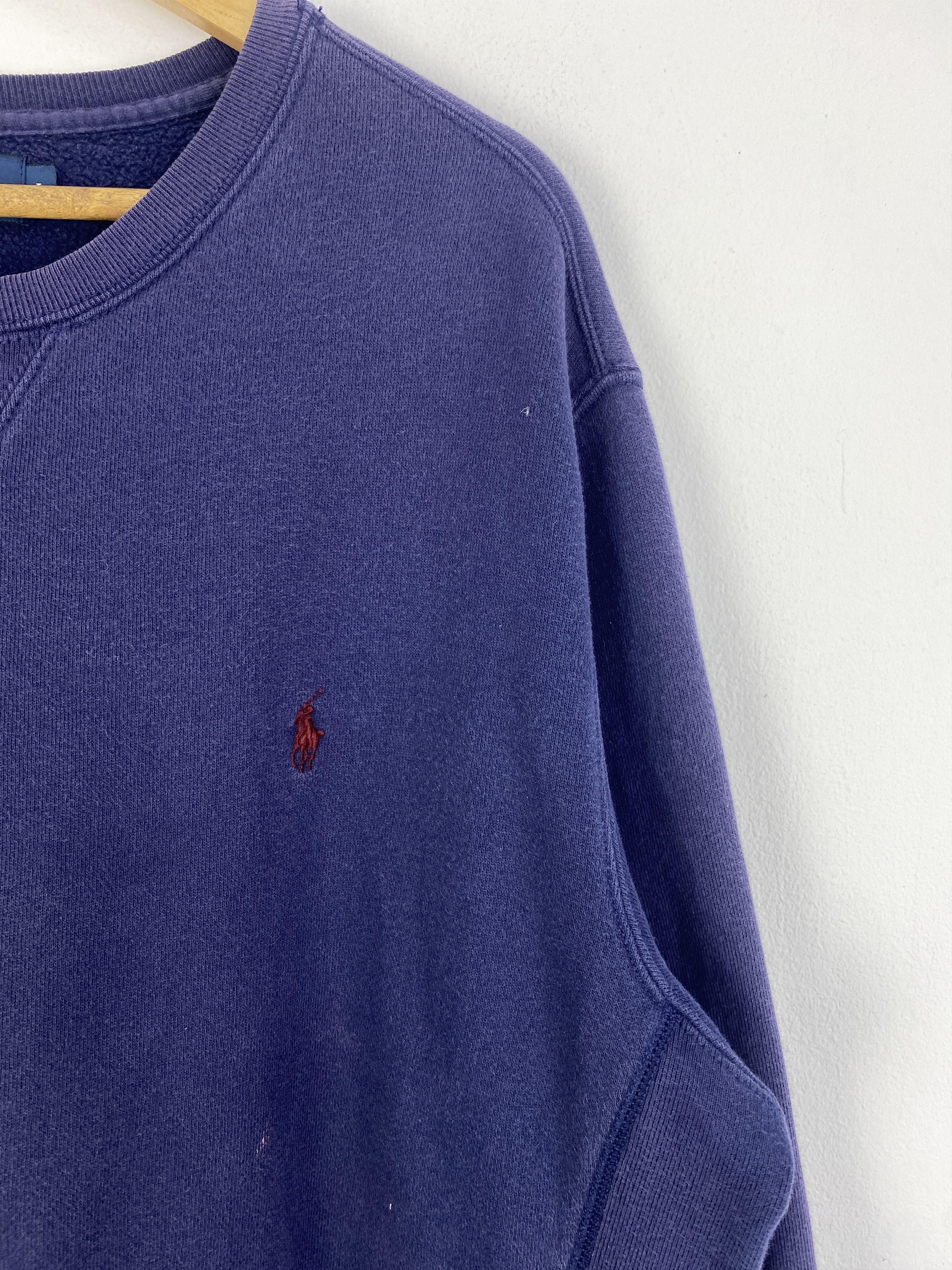 Polo Ralph Lauren × Vintage Vintage Sun Faded Polo Ralph Lauren Sweatshirt SH0004 Size US L / EU 52-54 / 3 - 9 Thumbnail