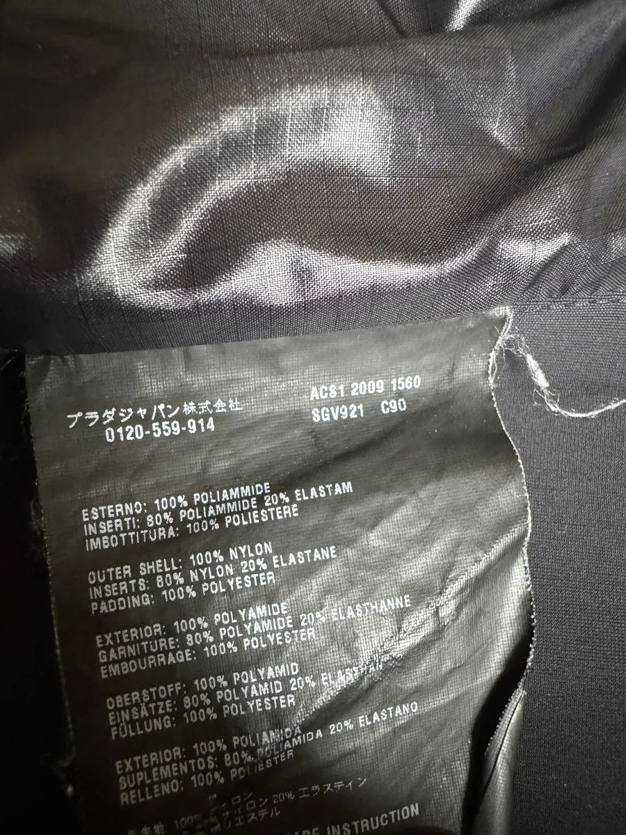 Prada AW2009 Prada Light Tactical Black Puffer Jacket Size US M / EU 48-50 / 2 - 6 Thumbnail