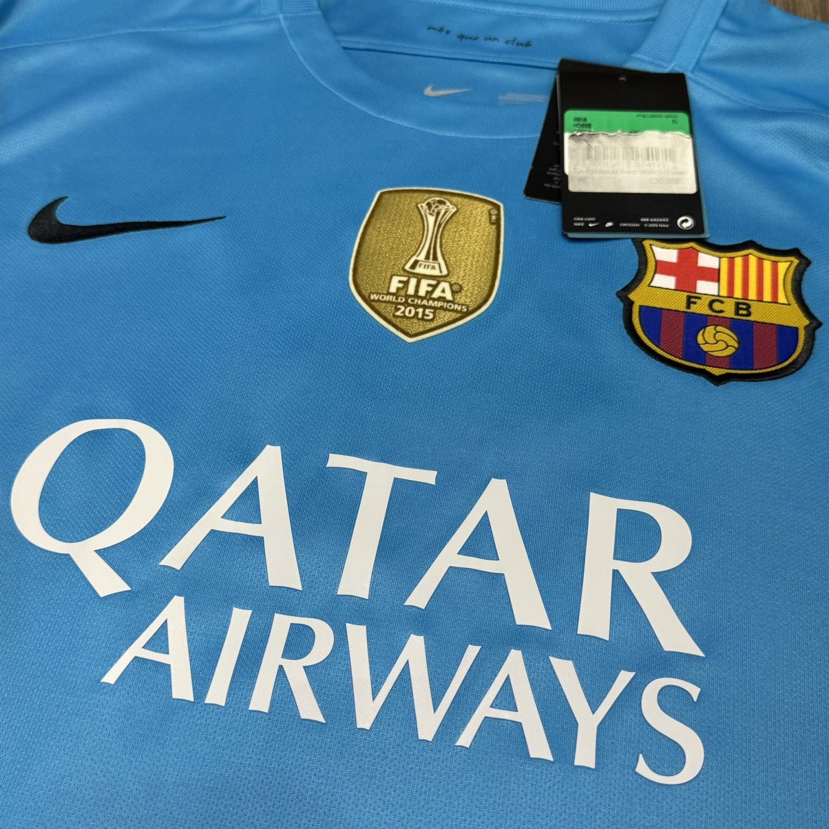 Nike Barcelona 15/16 away shirt #10 Messi (bnwt) Size US XL / EU 56 / 4 - 3 Thumbnail